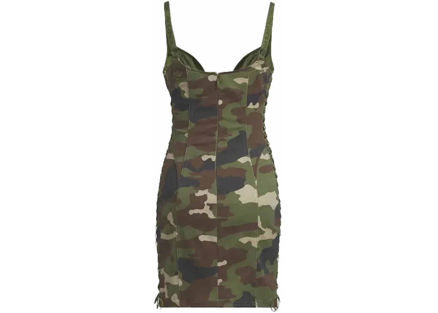 adidas Ivy Park Twill Mini Dress AOP Camo