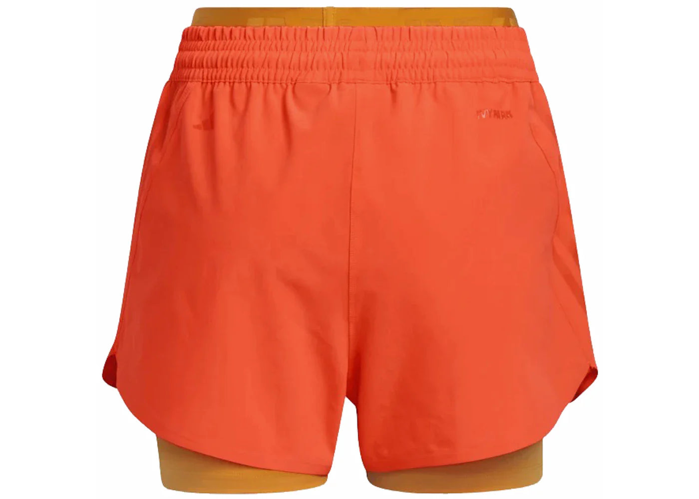adidas Ivy Park Two-In-One Shorts Solar Orange