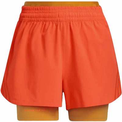 adidas Ivy Park Two-In-One Shorts Solar Orange