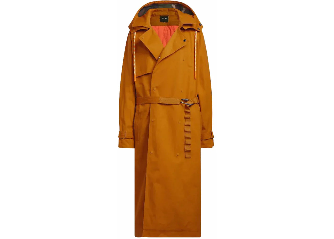 adidas Ivy Park Two-in-One Twill Hooded Coat (All Gender) Focus Orange