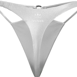 adidas Ivy Park V-Cut Swim Bottoms Off-White