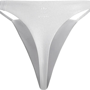 adidas Ivy Park V-Cut Swim Bottoms (Plus Size) Light Solid Grey/Silver Metallic