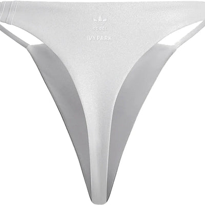 adidas Ivy Park V-Cut Swim Bottoms (Plus Size) Light Solid Grey/Silver Metallic