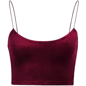 adidas Ivy Park Velour Bralette Cherry Wood