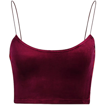 adidas Ivy Park Velour Bralette Cherry Wood