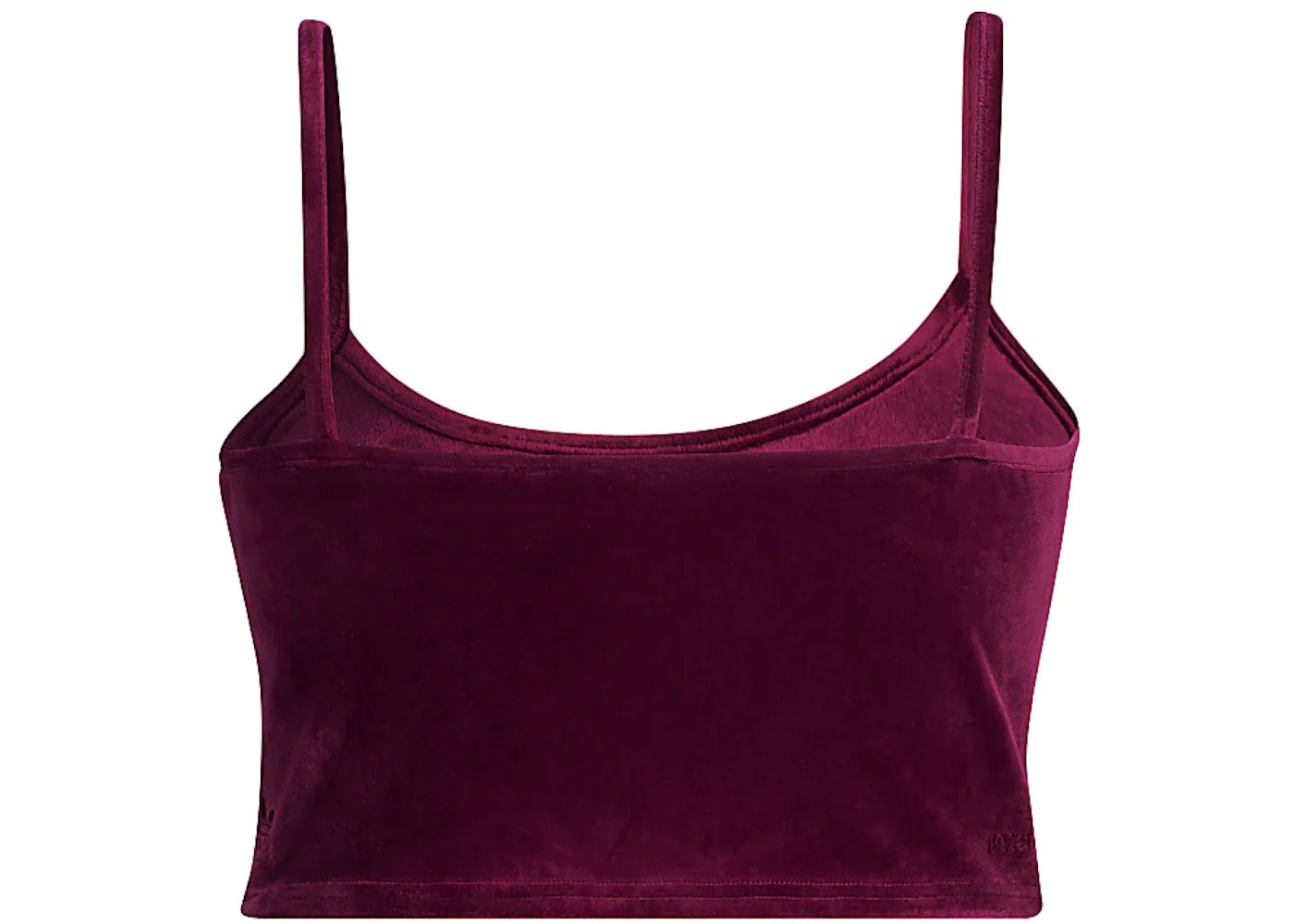 adidas Ivy Park Velour Bralette (Plus Size) Cherry Wood