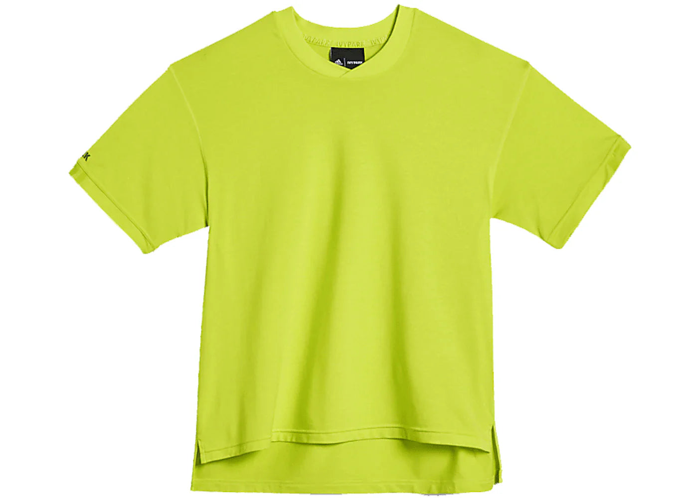 adidas Ivy Park x Peloton 3-Stripes T-shirt (All Gender) Shock Lime/Focus Olive