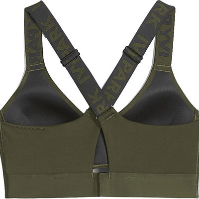 adidas Ivy Park x Peloton BR Tape Bra Focus Olive/Black