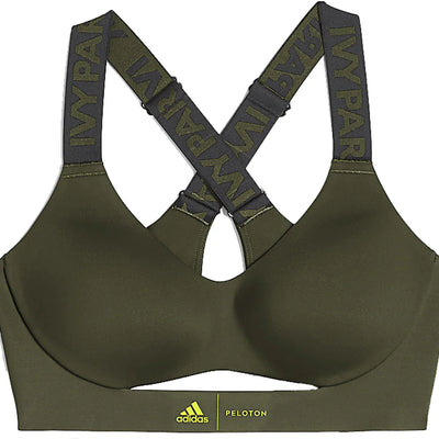 adidas Ivy Park x Peloton BR Tape Bra Focus Olive/Black