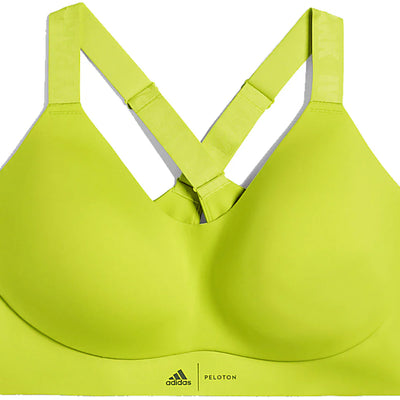 adidas Ivy Park x Peloton BR Tape Bra (Plus Size) Shock Lime/Magic Beige