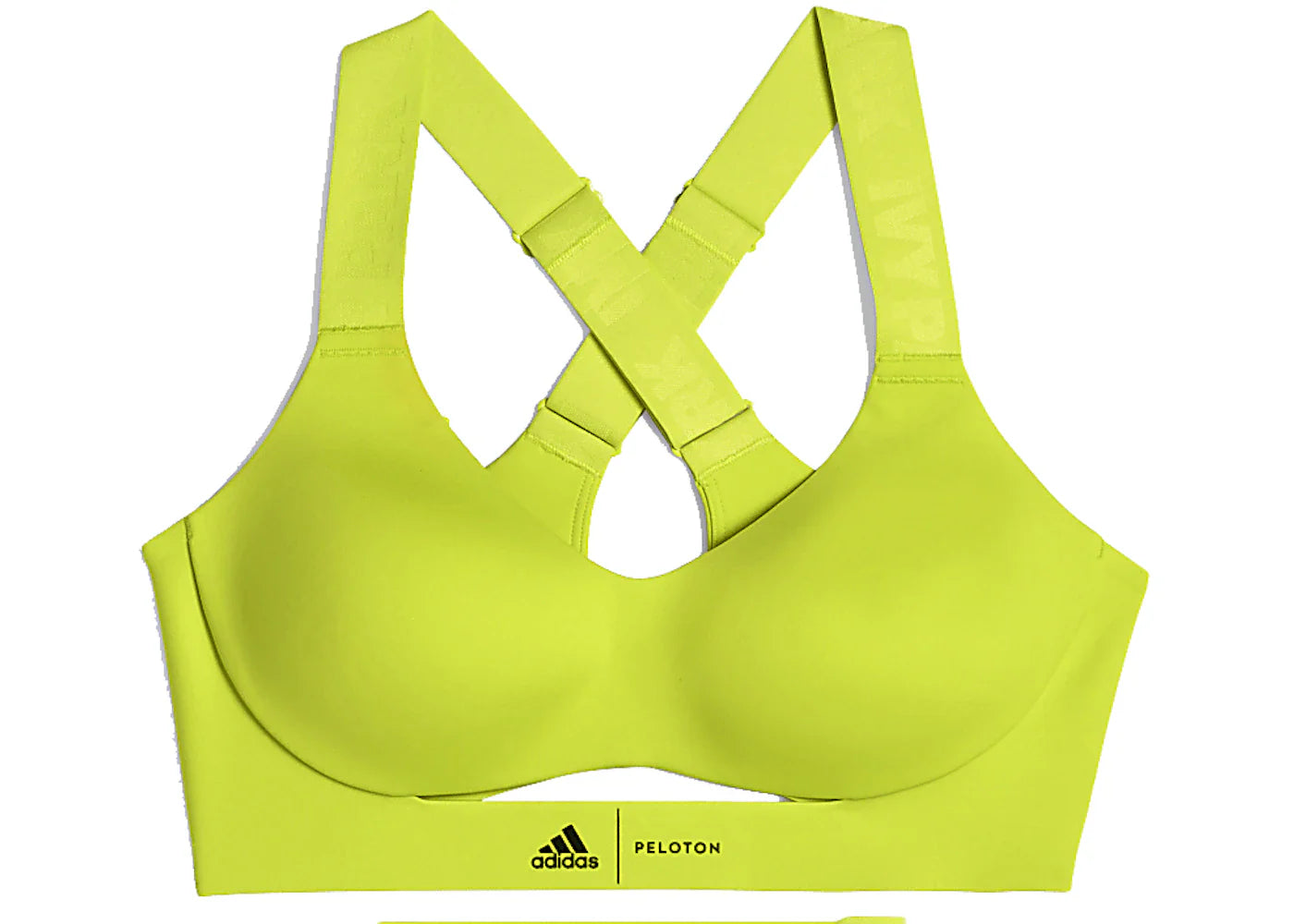 adidas Ivy Park x Peloton BR Tape Bra Shock Lime/Magic Beige