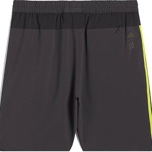 adidas Ivy Park x Peloton Crinkle Nylon Shorts Black/Shock Lime