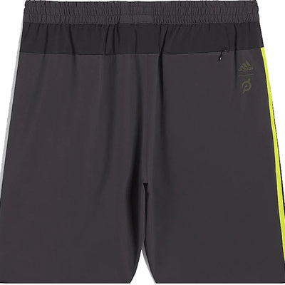 adidas Ivy Park x Peloton Crinkle Nylon Shorts Black/Shock Lime