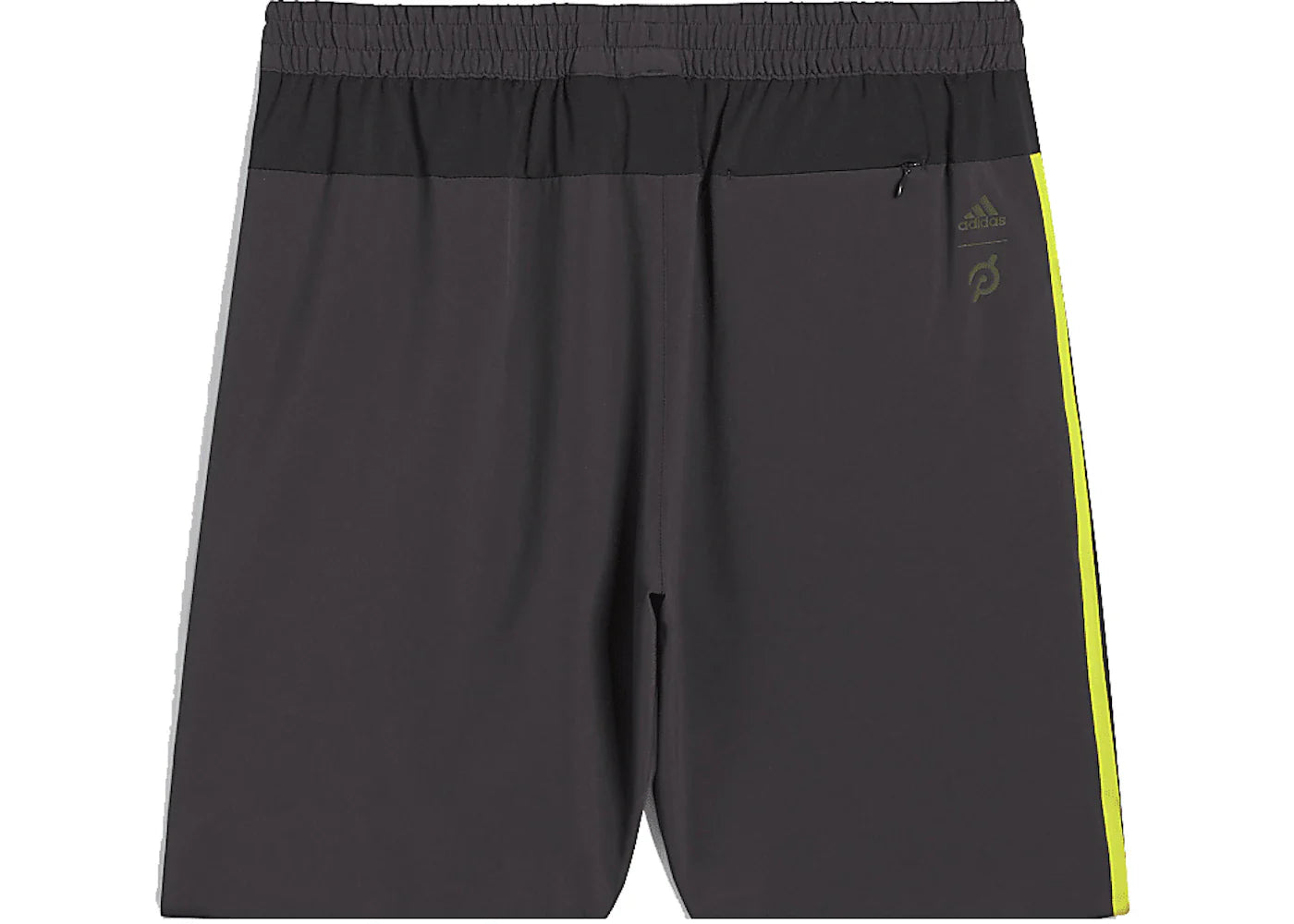 adidas Ivy Park x Peloton Crinkle Nylon Shorts Black/Shock Lime