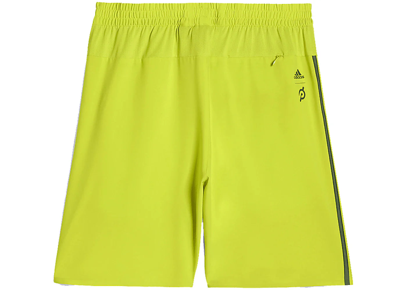 adidas Ivy Park x Peloton Crinkle Nylon Shorts Shock Lime/Focus Olive