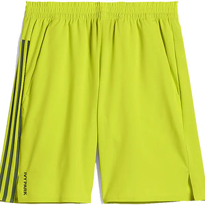 adidas Ivy Park x Peloton Crinkle Nylon Shorts Shock Lime/Focus Olive