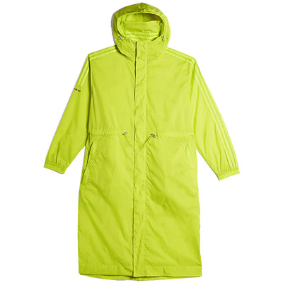adidas Ivy Park x Peloton Long Wind Wind Jacket (All Gender) Shock Lime/Focus Olive