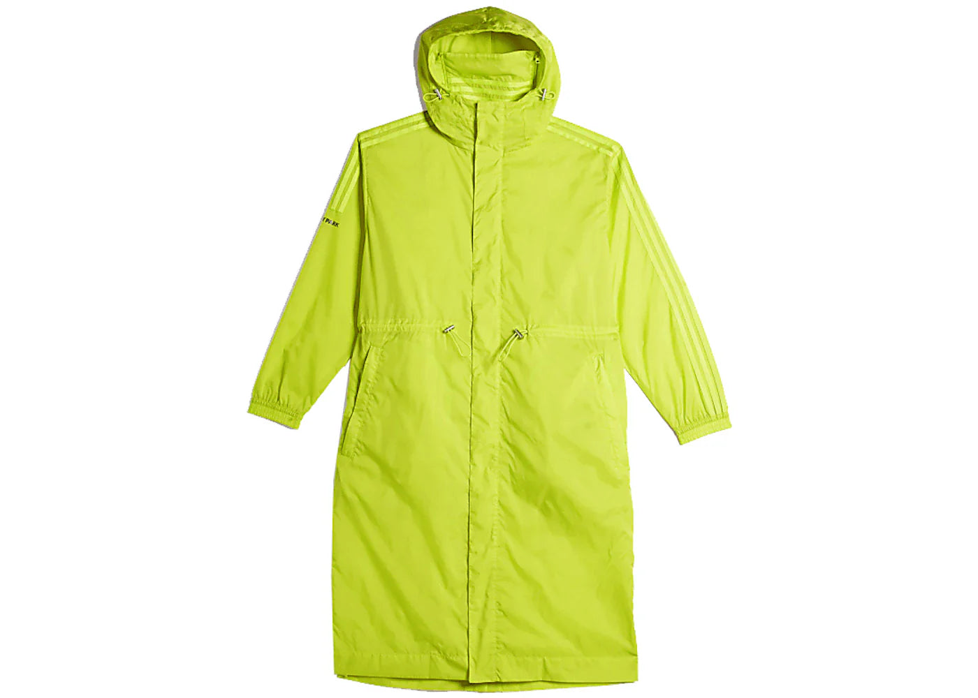 adidas Ivy Park x Peloton Long Wind Wind Jacket (All Gender) Shock Lime/Focus Olive