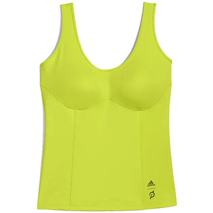 adidas Ivy Park x Peloton Shrug Tank Top Set (Plus Size) Focus Olive/Black/Shock Lime