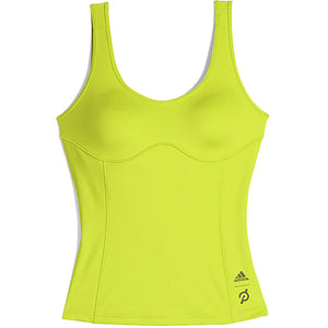 adidas Ivy Park x Peloton Shrug Tank Top Set Shock Lime/Focus Olive