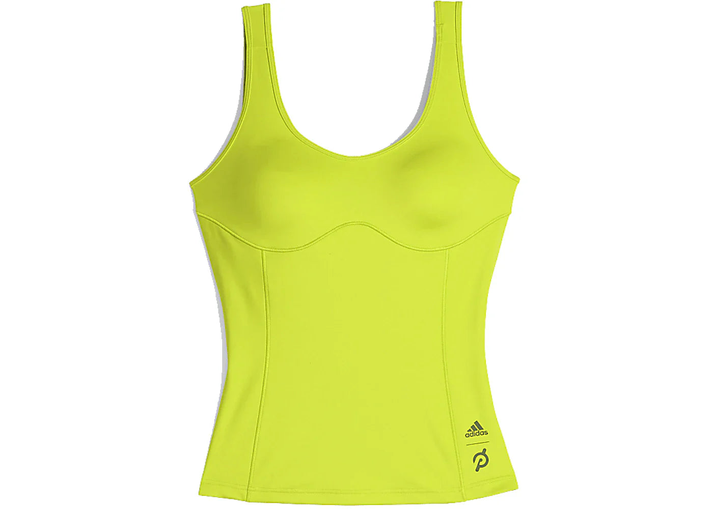 adidas Ivy Park x Peloton Shrug Tank Top Set Shock Lime/Focus Olive