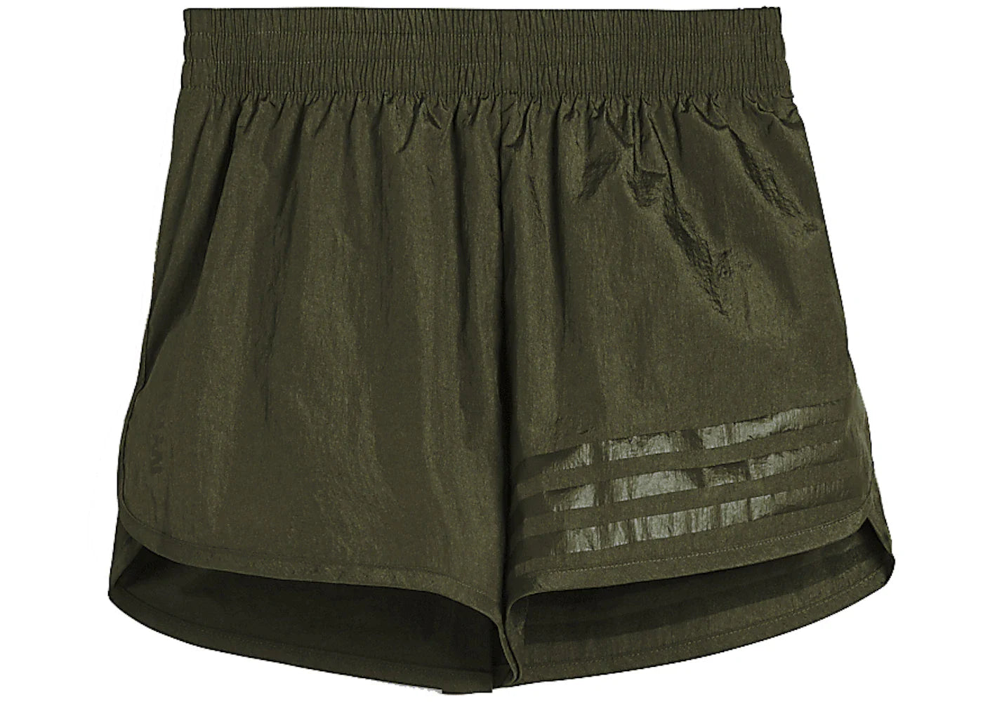 adidas Ivy Park x Peloton Wind Shorts Focus Olive