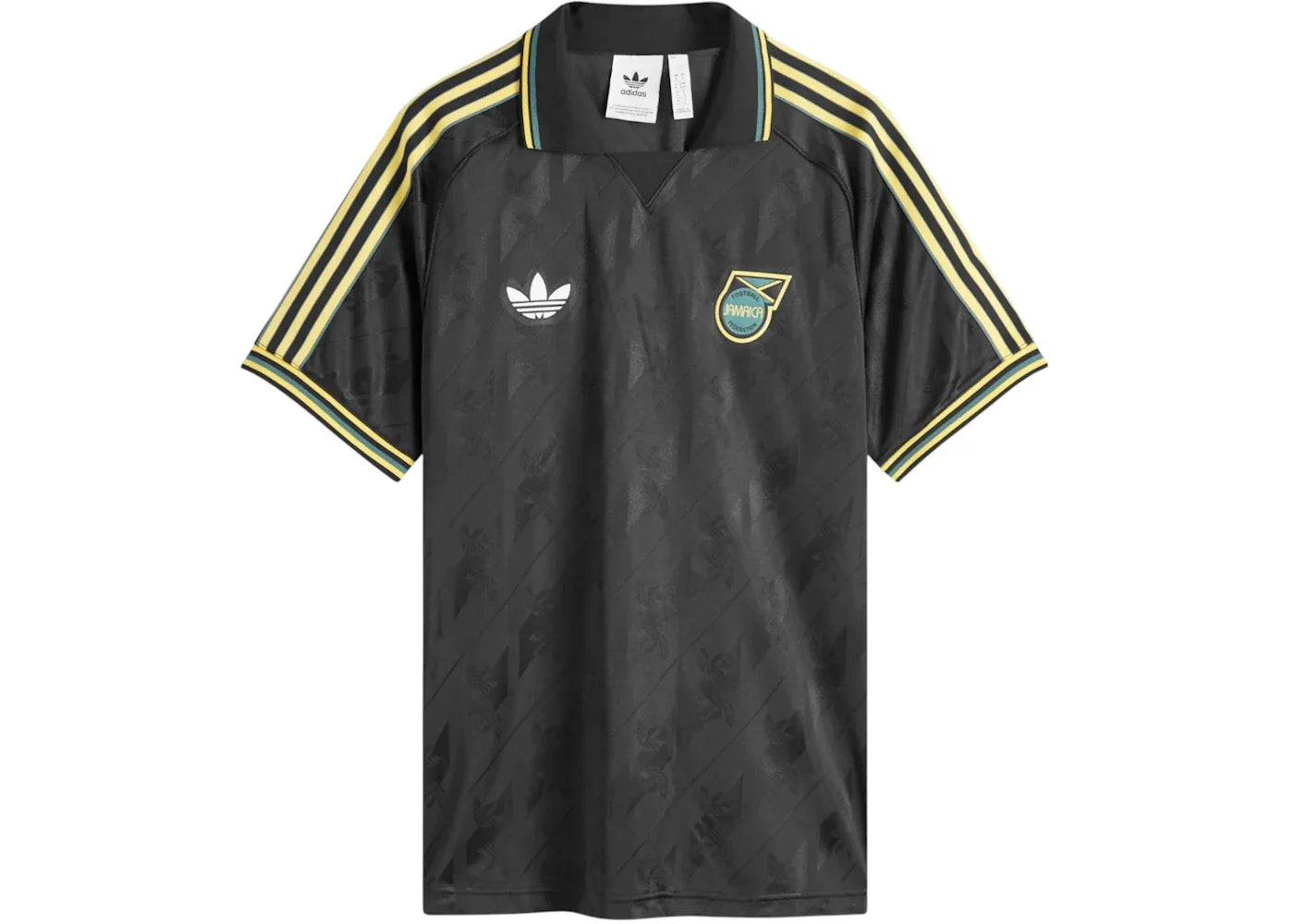 adidas JFF Short Sleeve Jersey Black