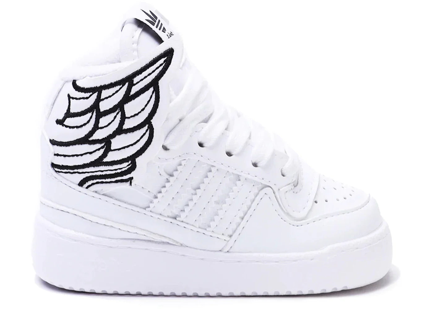 adidas JS Wings 4.0 White Black (Infant)