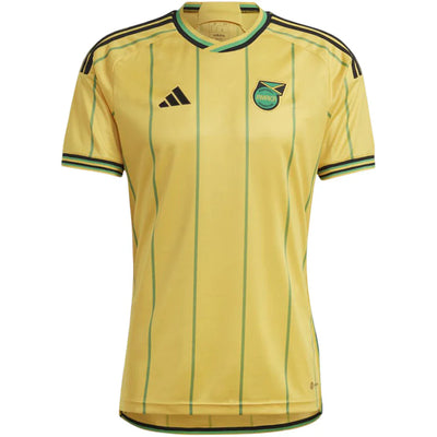 adidas Jamaica 23 Home Jersey Bold Gold/Vivid Green