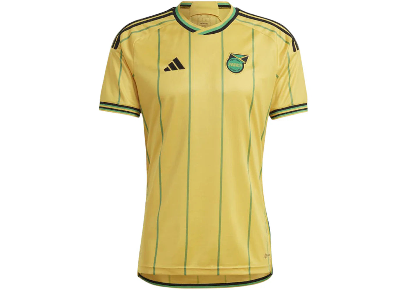 adidas Jamaica 23 Home Jersey Bold Gold/Vivid Green