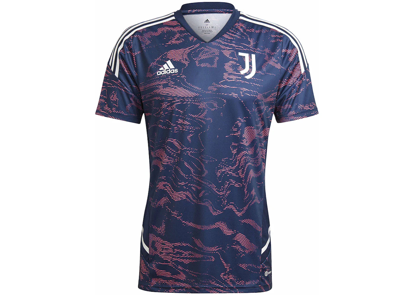 adidas Juventus Condivo 22 Training Jersey Rose Tone/Night Indigo