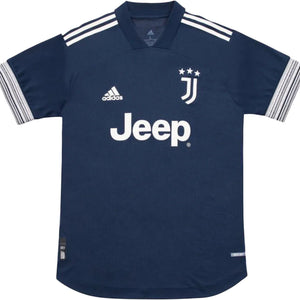 adidas Juventus Maglia Gara Away Authentic 2020/21 Jersey Blue