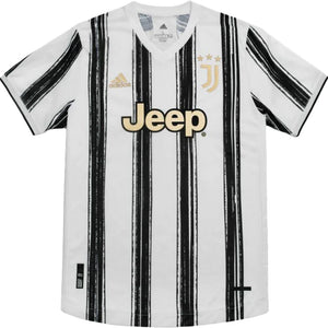 adidas Juventus Maglia Gara Home Authentic 2020/21 Jersey White