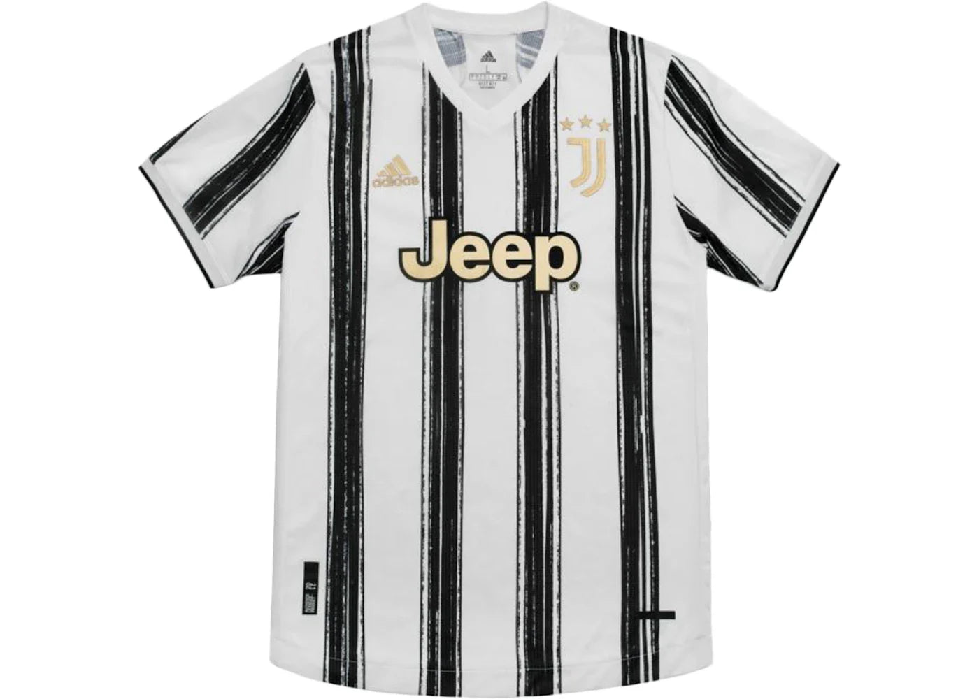 adidas Juventus Maglia Gara Home Authentic 2020/21 Jersey White