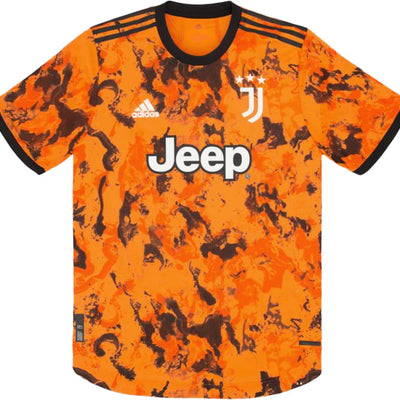 adidas Juventus Maglia Gara Third Authentic 2020/21 Jersey Orange