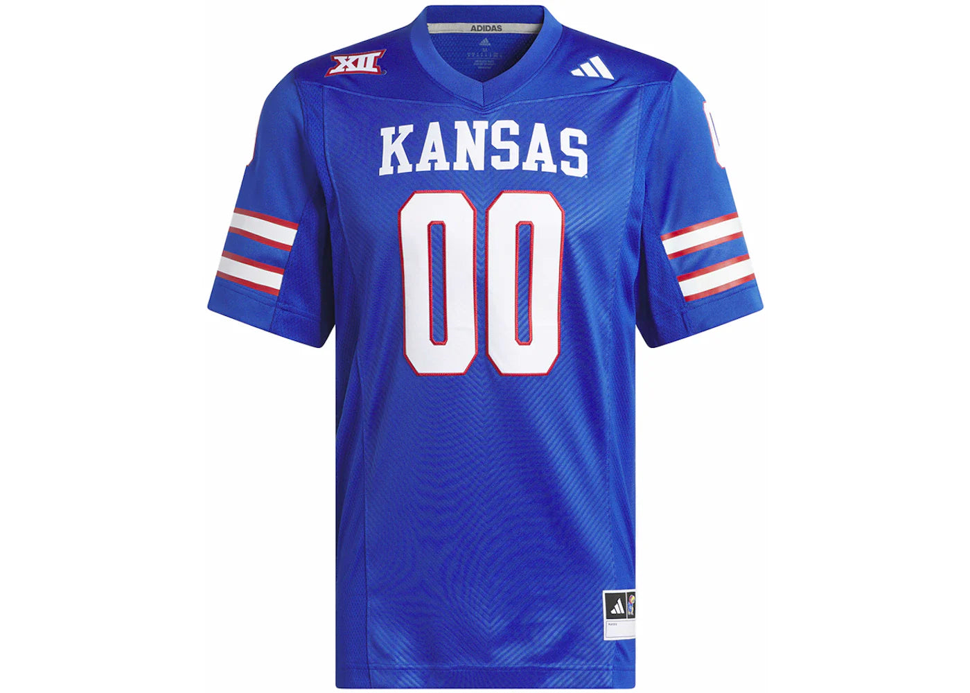 adidas Kansas Football Off-Field Home Jersey Royal Blue