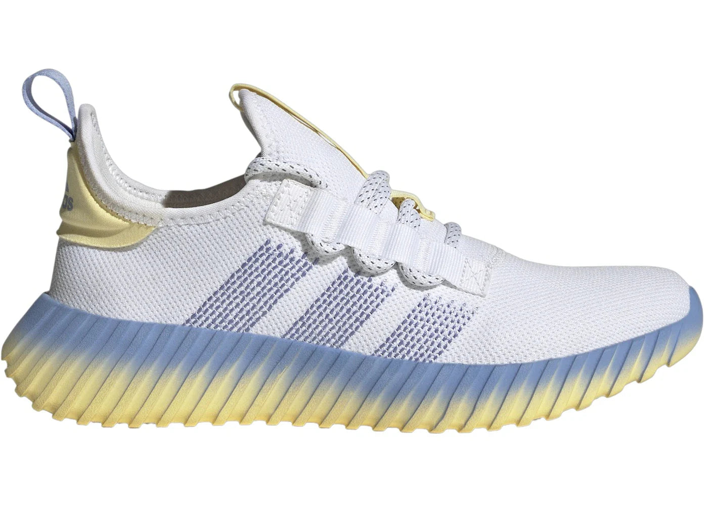 adidas Kaptir Flow Cloud White Blue Spark Almost Yellow (Women's)