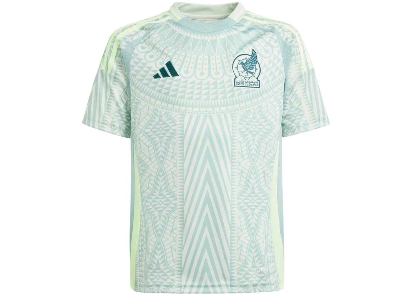 adidas Kids Mexico 24 Away Jersey Linen Green