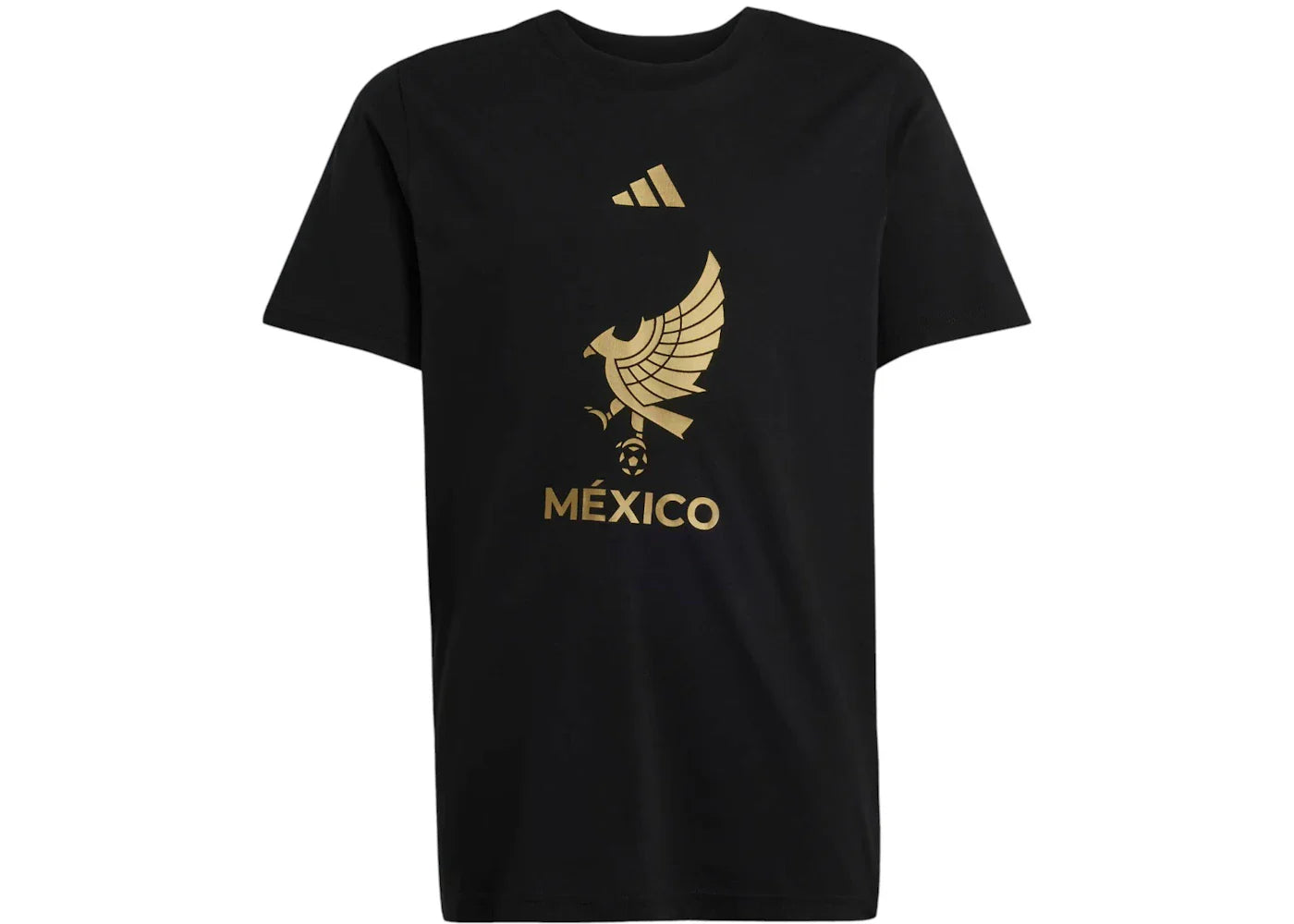 adidas Kids Mexico Gold DNA Tee Black