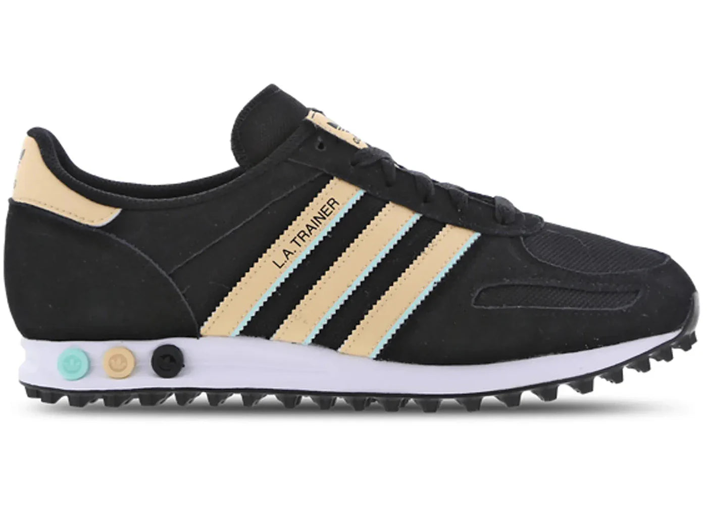 adidas LA Trainer Black Beige Blue White