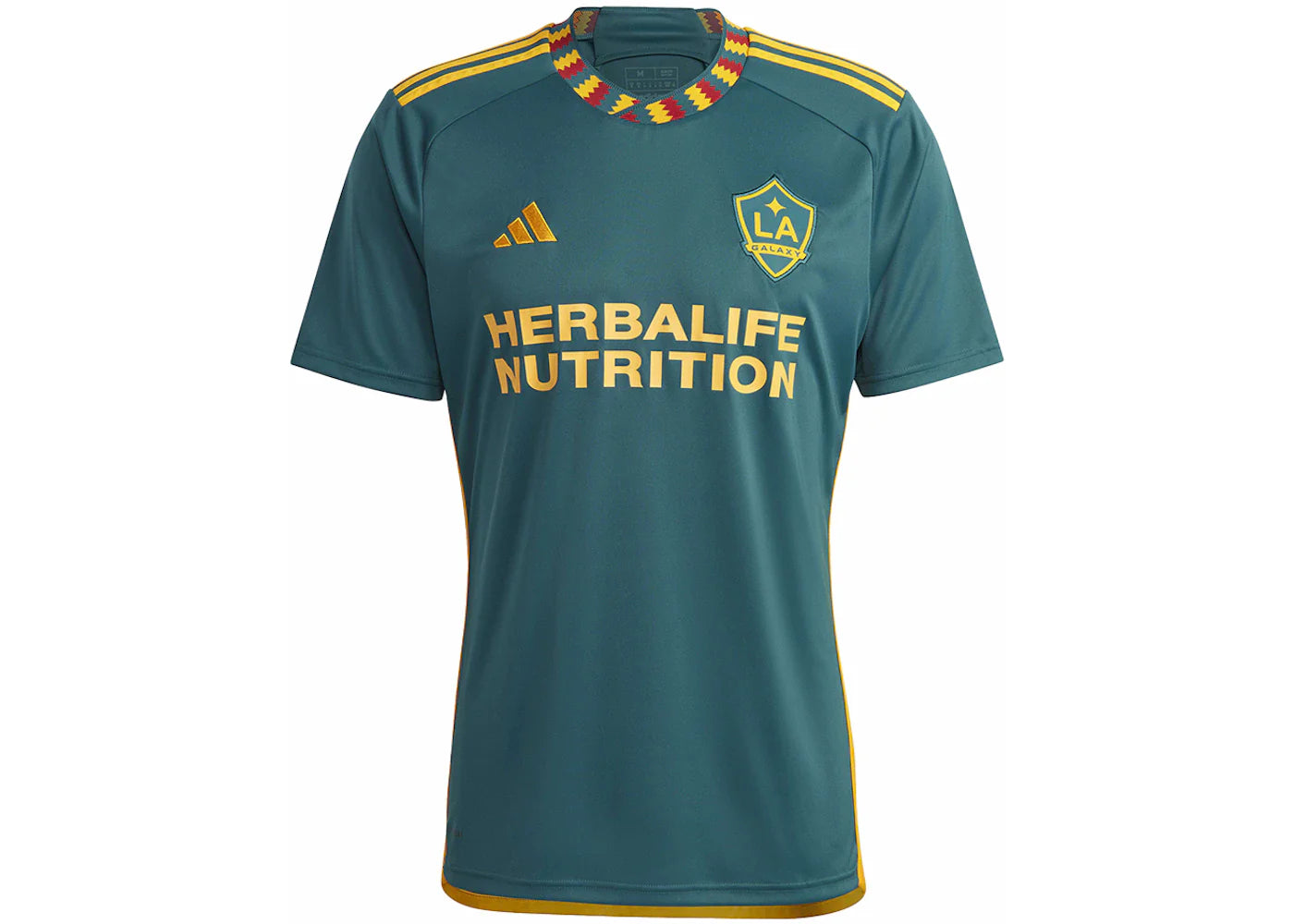 adidas La Galaxy 23/24 Away Jersey Mystery Green/Team College Gold