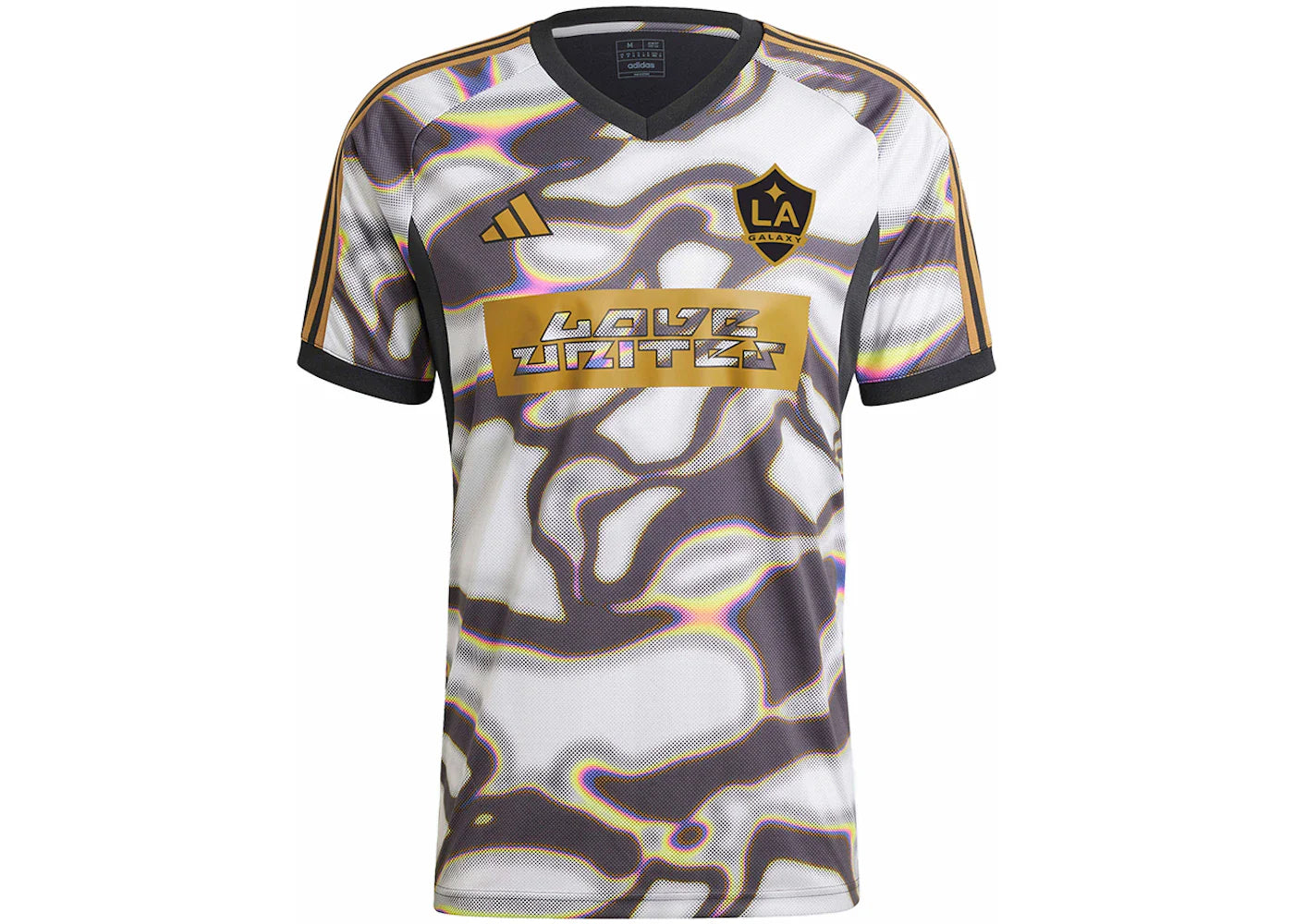 adidas La Galaxy Tiro Pride Jersey Black Melange/Black