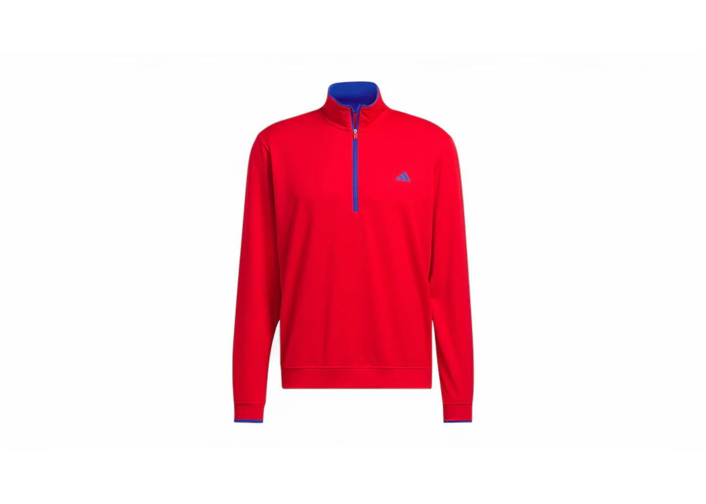 adidas Lightweight Half-Zip Top Better Scarlet