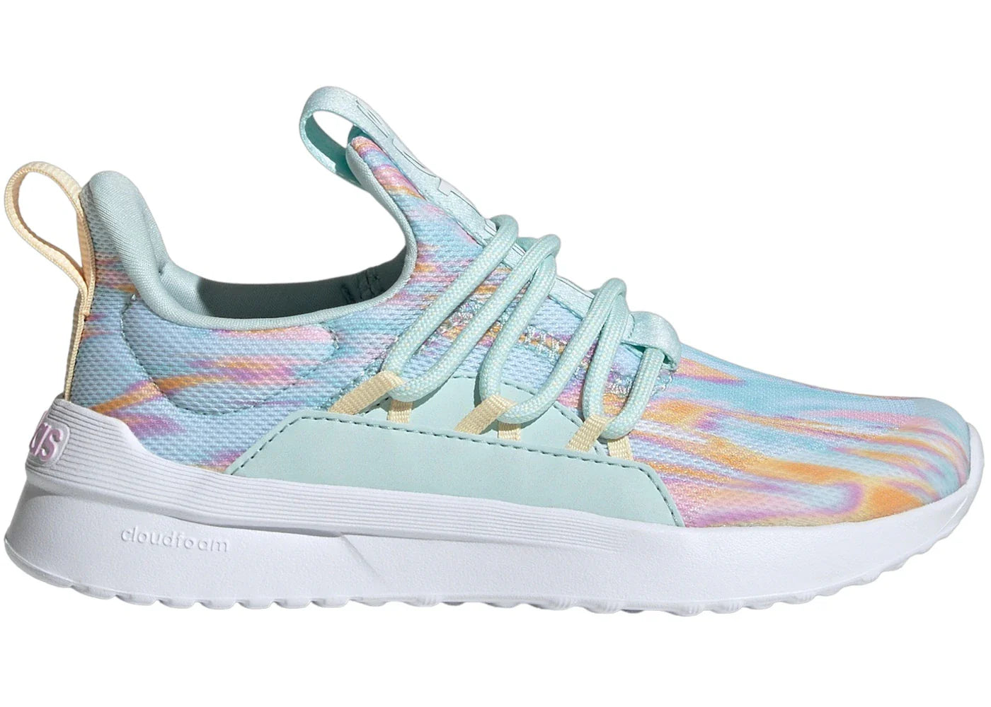 adidas Lite Racer Adapt 5 Halo Mint Orange Tint Bliss Lilac (GS)