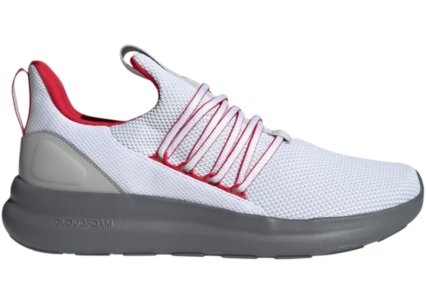adidas Lite Racer Adapt 7.0 Cloud White Better Scarlet Grey