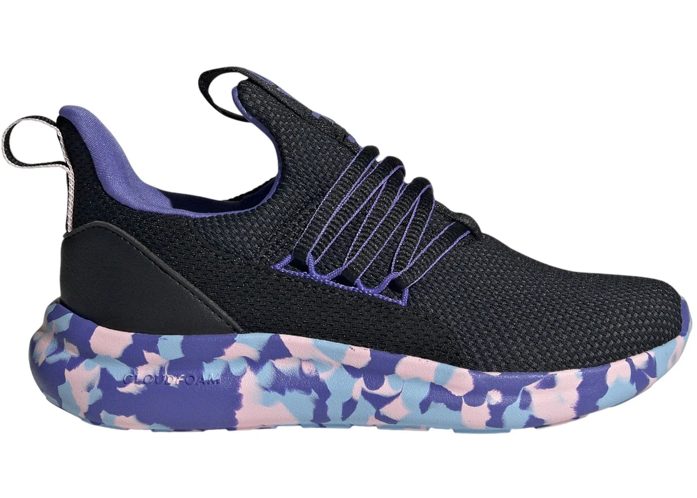 adidas Lite Racer Adapt 7.0 Core Black Clear Pink Cobalt Blue (GS)
