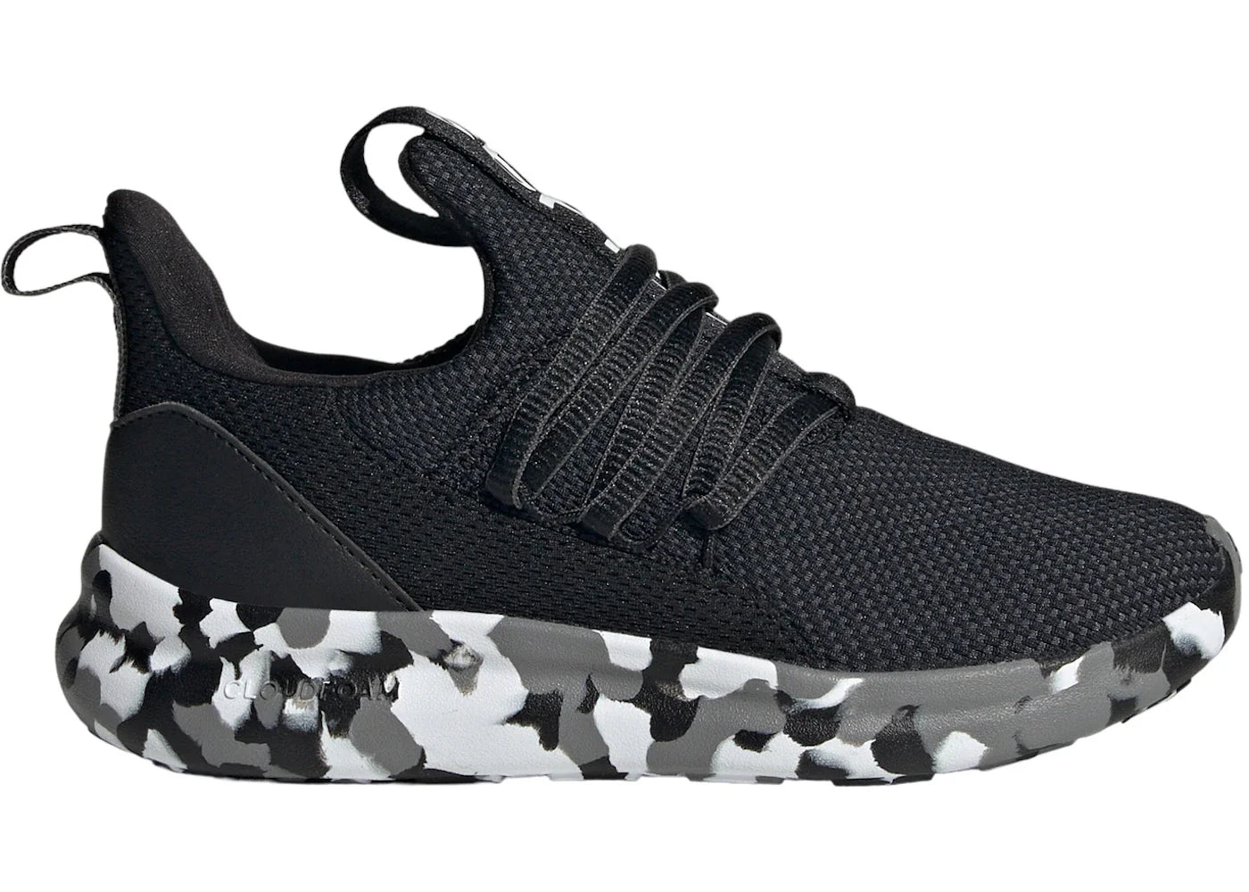 adidas Lite Racer Adapt 7.0 Core Black Grey White (GS)