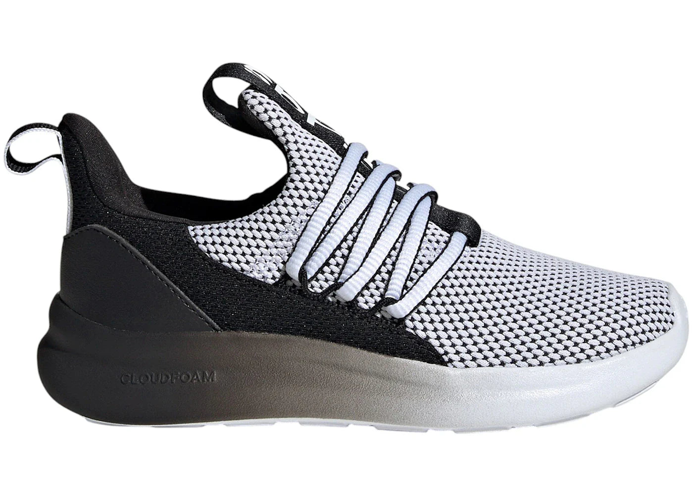 adidas Lite Racer Adapt 7.0 White Black (GS)