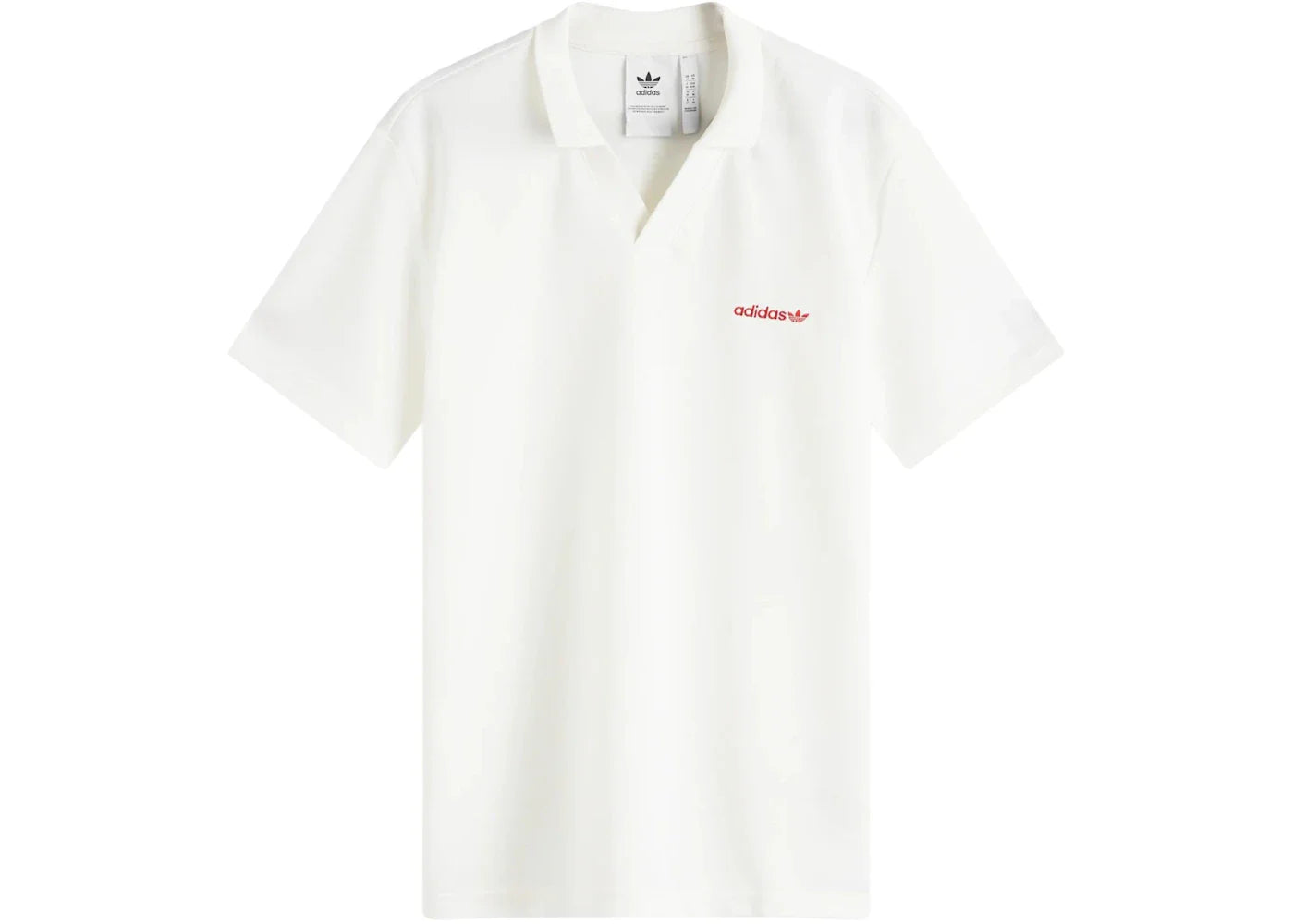 adidas Logo Polo Cloud White