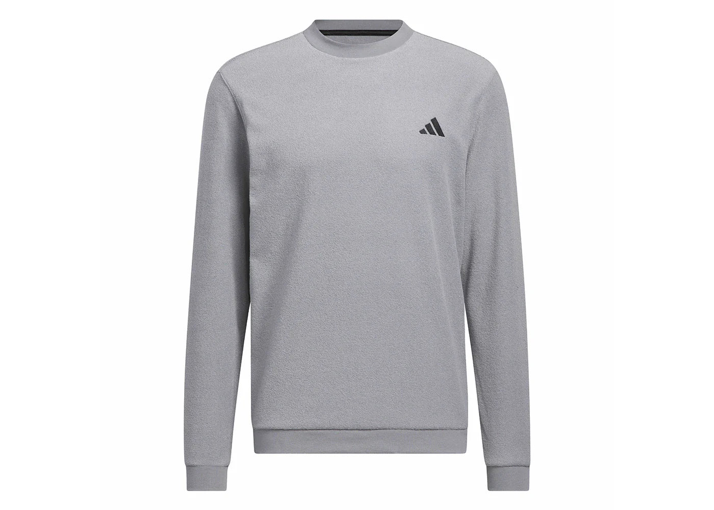 adidas Long Sleeve Crew Sweatshirt Grey Three